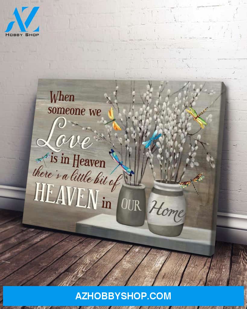 Gift For Dragonfly Lover Dragonfly Canvas Your Loved Ones In Heaven Landscape Wall Art Canvas Hh Memorial Keepsakes