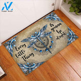 Dragonfly Hippie Doormat