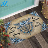 Dragonfly Hippie Doormat