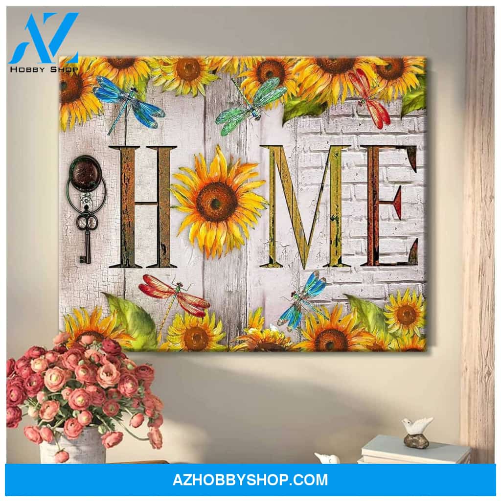 Dragonfly Home Wall Art Canvas Prints Unique Gifts