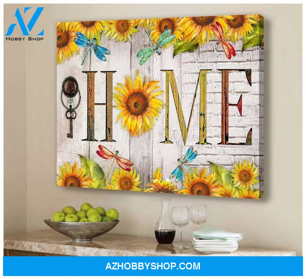 Dragonfly Home Wall Art Canvas Prints Unique Gifts