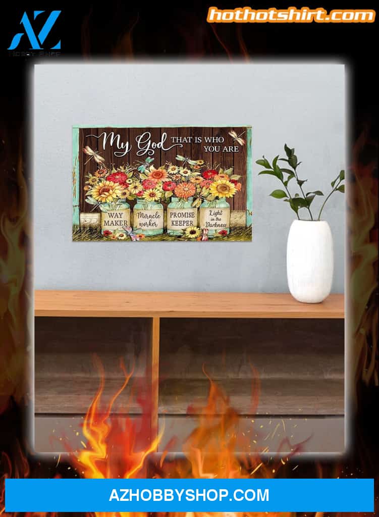 Dragonfly Light In The Darkness Poster And Canvas