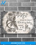Dragonfly My Darling What If You Fly Canvas Art Prints, Wall Decor Visual Art
