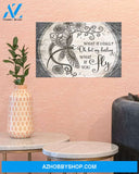 Dragonfly My Darling What If You Fly Canvas Art Prints, Wall Decor Visual Art