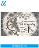 Dragonfly My Darling What If You Fly Canvas Art Prints, Wall Decor Visual Art