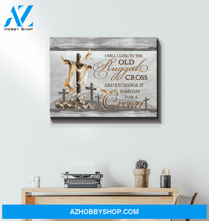 Dragonfly Old Rugged Canvas Wall Art