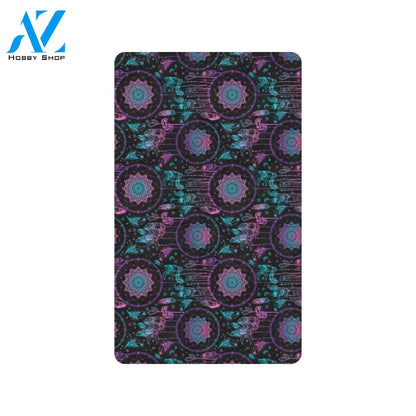 Dream catcher boho mandala Rubber Doormat