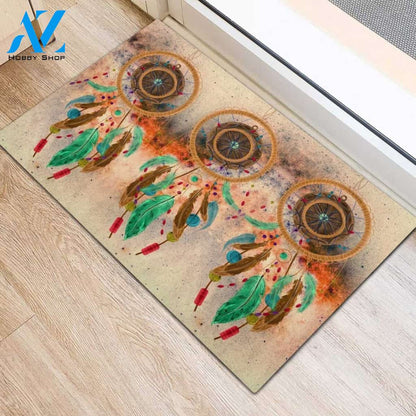 Dream Catcher Easy Clean Welcome DoorMat | Felt And Rubber | DO2433