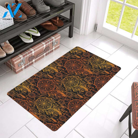 Dream catcher Sun and Moon Rubber Doormat