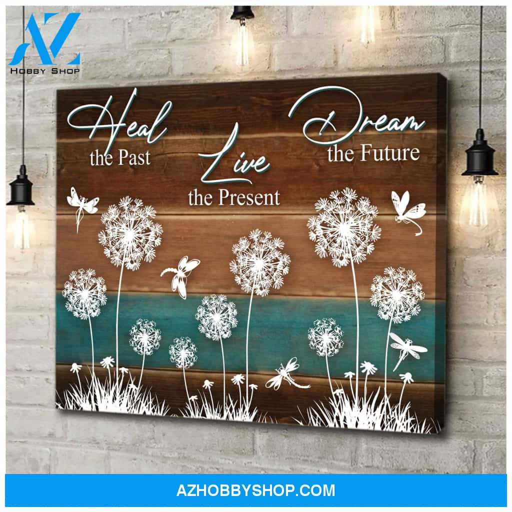 Dream The Future Dragonfly Wall Art Canvas