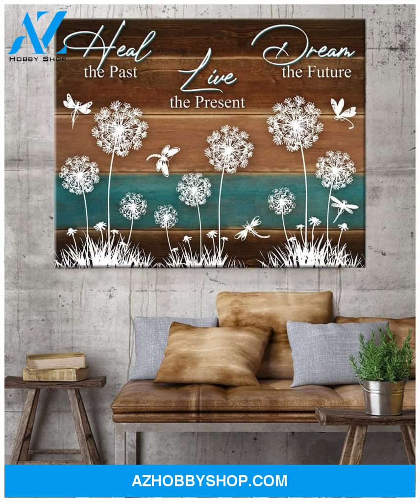 Dream The Future Dragonfly Wall Art Canvas