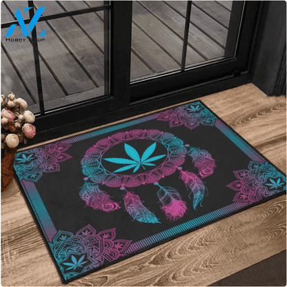 Dreamcatcher Doormat Mandala Indoor And Outdoor Doormat Warm House Gift Welcome Mat Home Decor Gift For Dreamcatcher Lover Family Friend Halloween
