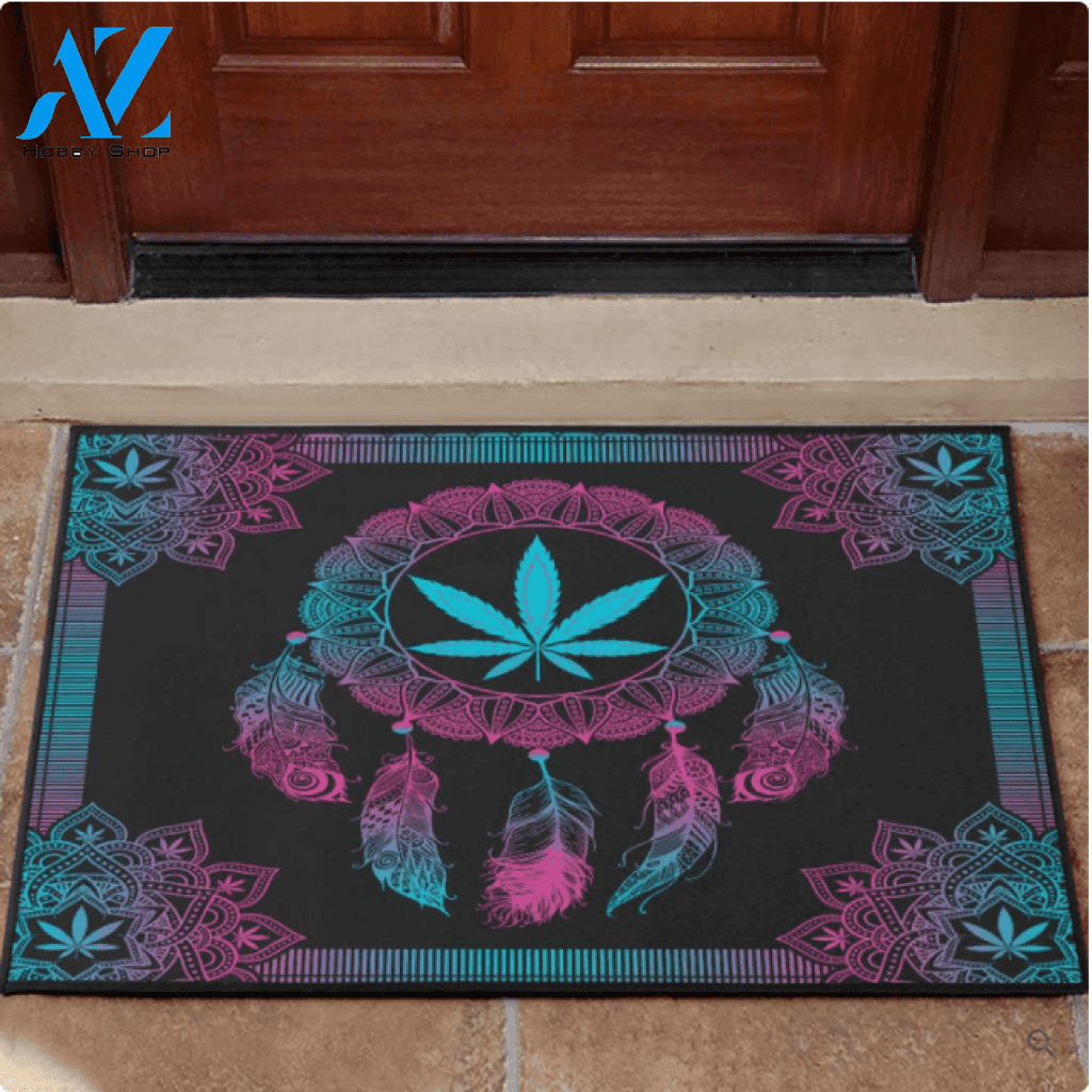 Dreamcatcher Doormat Mandala Indoor And Outdoor Doormat Warm House Gift Welcome Mat Home Decor Gift For Dreamcatcher Lover Family Friend Halloween