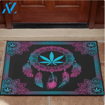 Dreamcatcher Doormat Mandala Indoor And Outdoor Doormat Warm House Gift Welcome Mat Home Decor Gift For Dreamcatcher Lover Family Friend Halloween