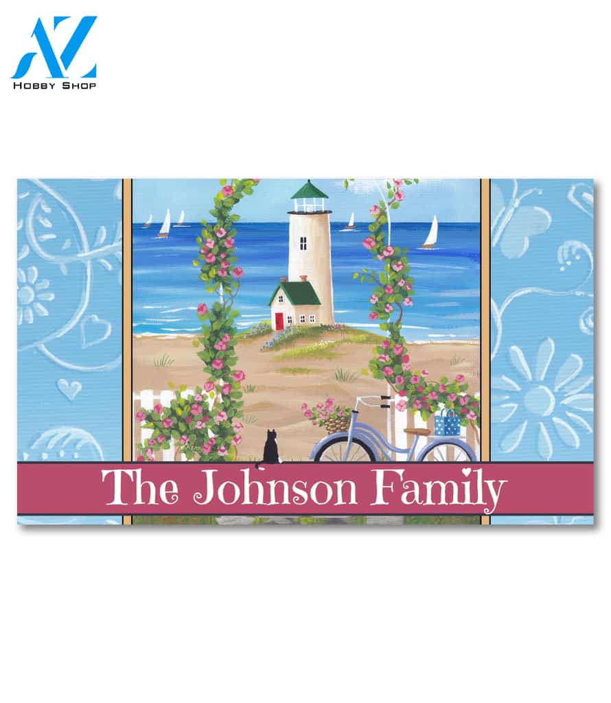 Dreaming of Summer Personalized Doormat - 18" x 30"