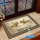 Dressage Luxurious Custom Doormat | Welcome Mat | House Warming Gift