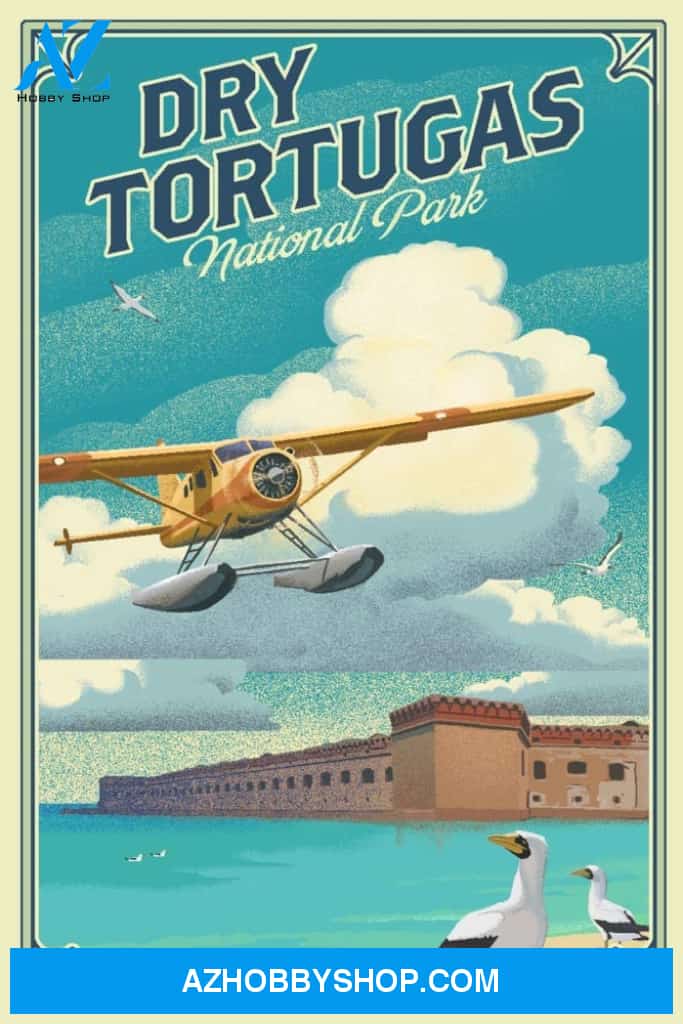 Dry Tortugas National Park Florida - Lithograph National Park Series