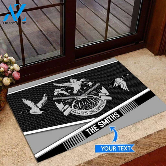 Duck hunting Metal Pattern Custom Doormat