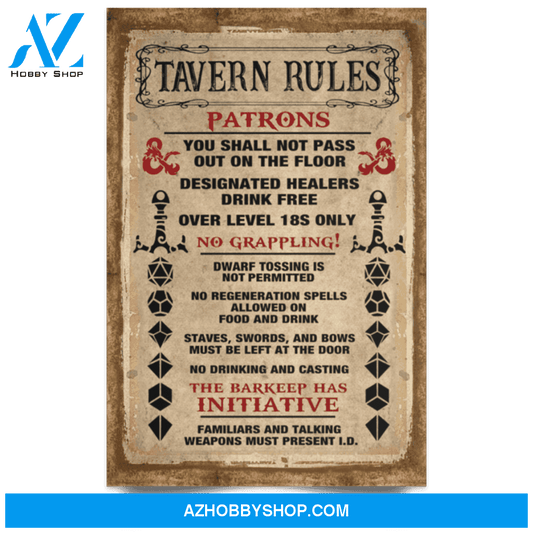 Dungeons & Dragons Canvas Wall Art, Wall Decor Visual Art