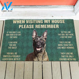 Dutch Shepherd's Rules Doormat