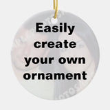 Easily Create Your Ornament Remove The Big Text!