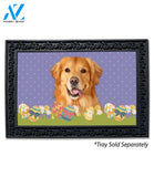 Easter Golden Retriever Doormat - 18" x 30"