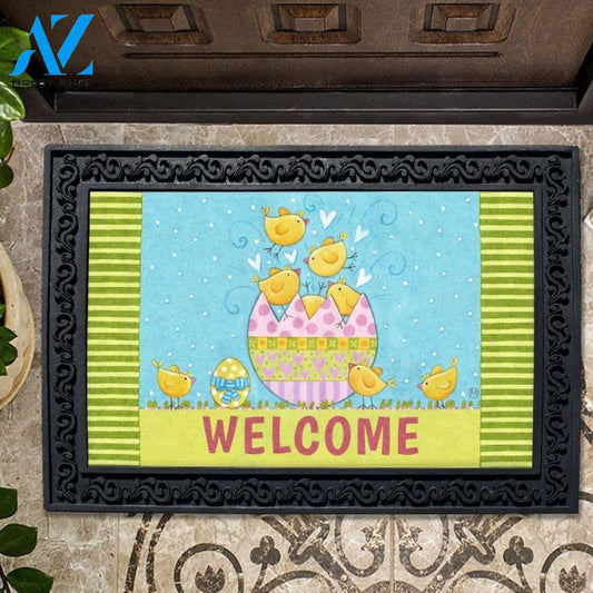 Easter Hatching Chicks Doormat - 18" x 30"