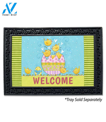Easter Hatching Chicks Doormat - 18" x 30"