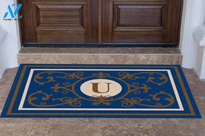 Edinburgh Estate Doormat Monogrammed Navy