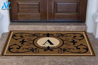 Edinburgh Estate Doormat Monogrammed Suede