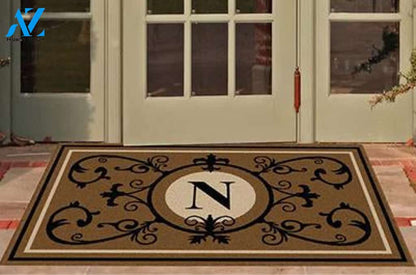 Edinburgh Estate Doormat Monogrammed Suede