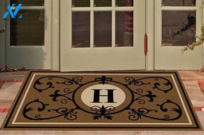 Edinburgh Estate Doormat Monogrammed Suede