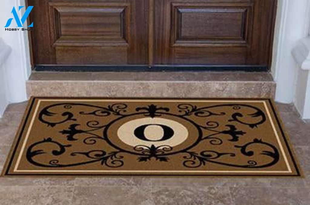 Edinburgh Estate Doormat Monogrammed Suede