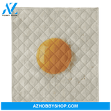 Egg 3D Printed Blanket, Funny Fleece Blanket, Food Blanket Gift For Friend Family Birthday Gift Home Decor Bedding Couch Sofa Soft and Comfy Cozy