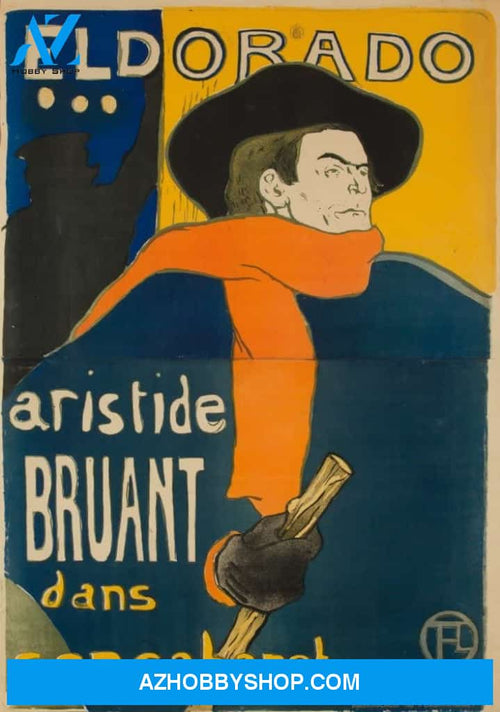 Eldorado Aristide Bruant Vintage Poster France C. 1894