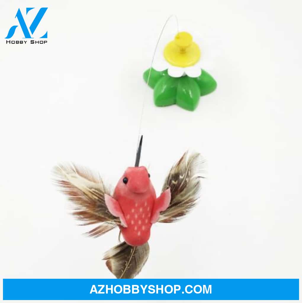 Electric Automatic Rotating Flower Pet Products Random / Bird
