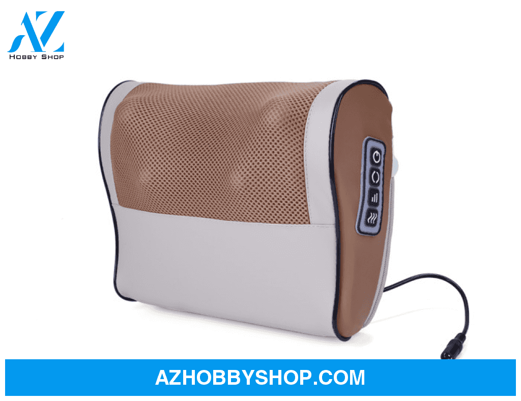Electric Cervical Massage Pillow Beige / Eu