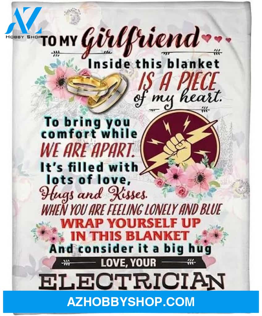 Electrician To Girlfriend Wrap Yourself Up In This Blanket