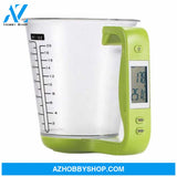 Electronic Scale Measuring Cup Kitchen Scales Green