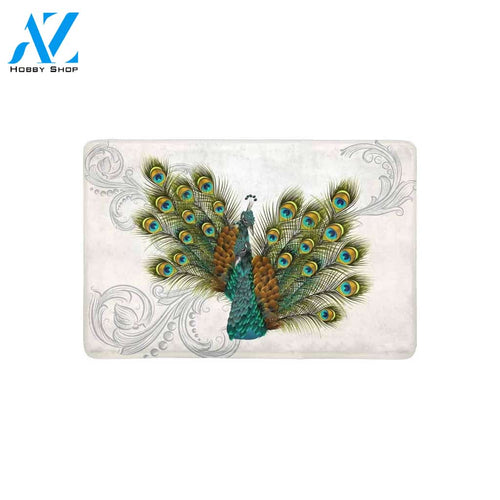 Elegant Green Doormat Welcome Mat House Warming Gift Home Decor Funny Doormat Gift Idea