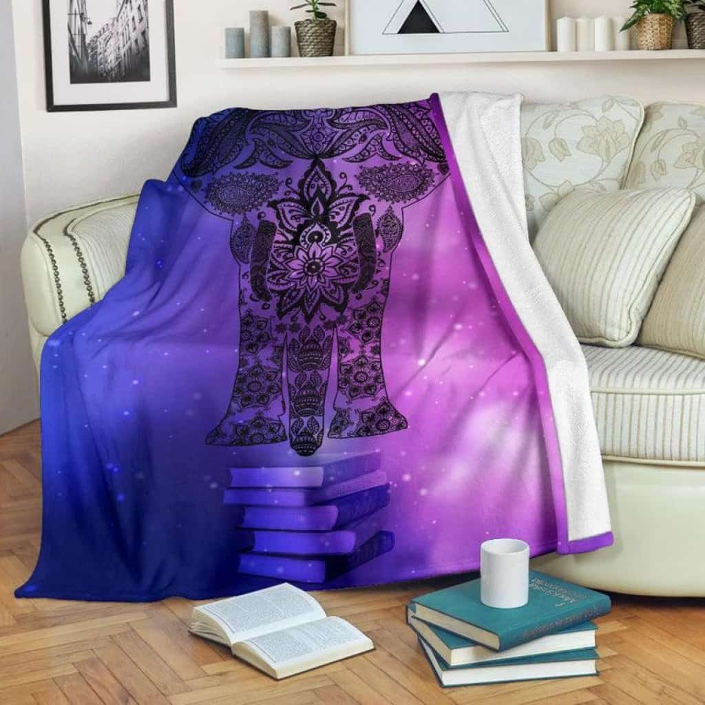 Elephant Blanket / Elephant Throw Blanket / Elephant Fleece Blanket /Elephant Cozy Blanket / Elephant Adult Blanket / Elephant Kid Blanket