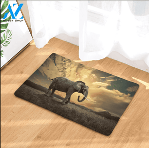 Elephant Indoor And Outdoor Doormat Welcome Mat Housewarming Gift Home Decor Funny Doormat Gift For Elephant Lover