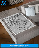 Elephant Fleece Balnket , The Sound Of My Heart Form The Inside Blanket Gift For Elephant Lovers Birthday Gift Home Decor Bedding Couch Sofa Soft And Comfy Cozy