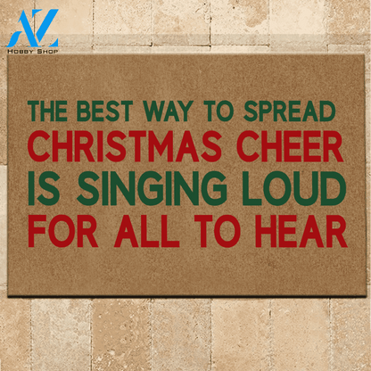 Elf Doormat The Best Way to Spread | Welcome Mat | House Warming Gift