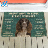 English springer spaniel funny doormat