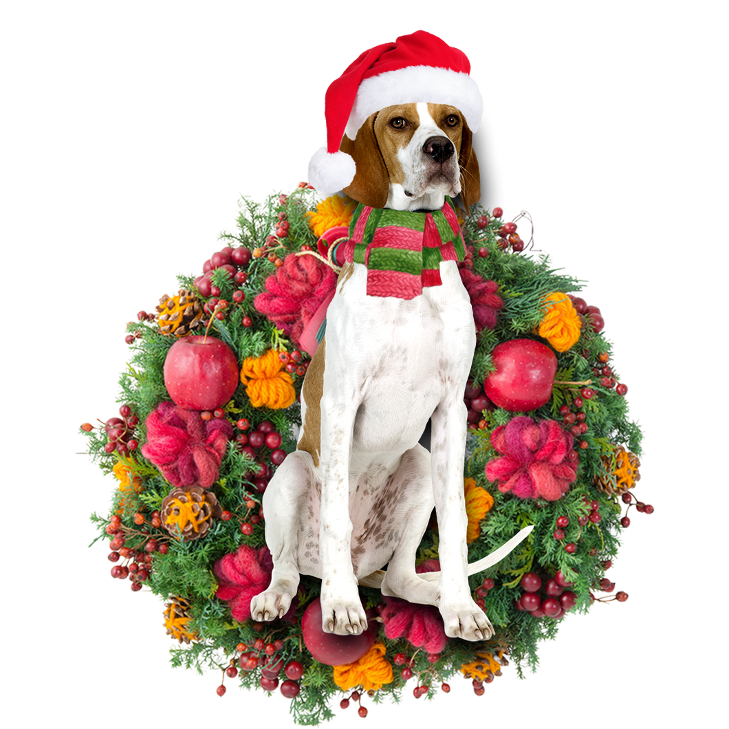 Godmerch- Ornament- English Pointer Christmas Ornament, Happy Christmas Ornament, Car Ornament