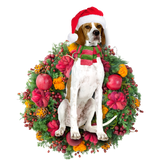 Godmerch- Ornament- English Pointer Christmas Ornament, Happy Christmas Ornament, Car Ornament