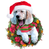 Godmerch- Ornament- English Setter Christmas Ornament, Happy Christmas Ornament, Car Ornament