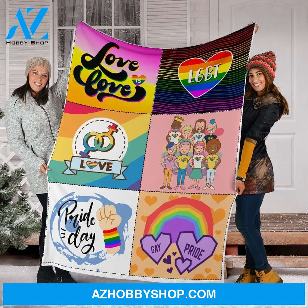 Equal Love Fleece Blanket