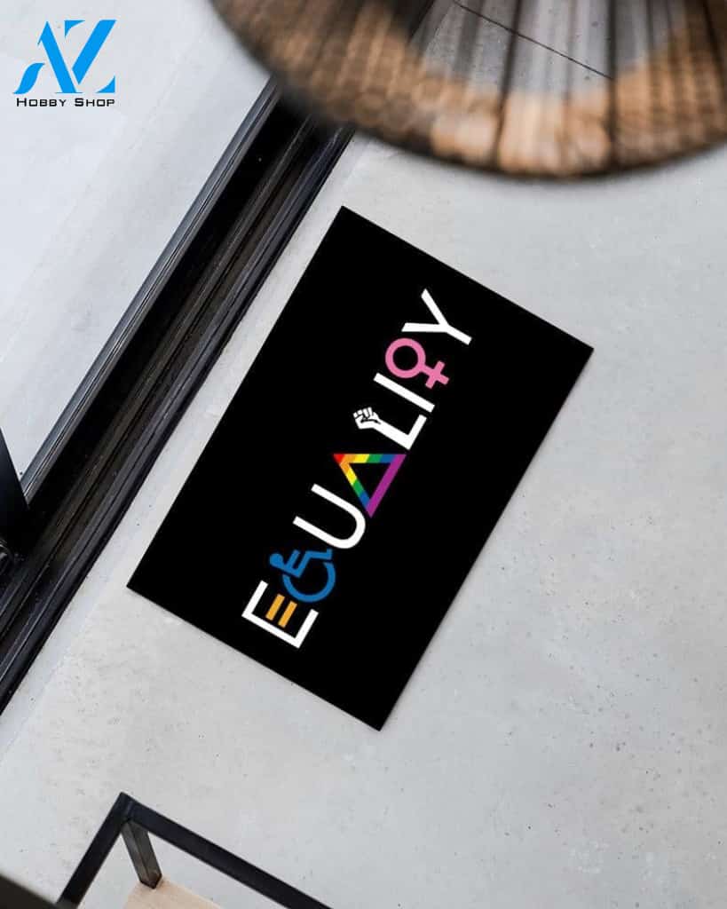 Equality Doormat, Kindness Doormat, BLM, LGBT, Ferminist Doormat, Front Door Mat